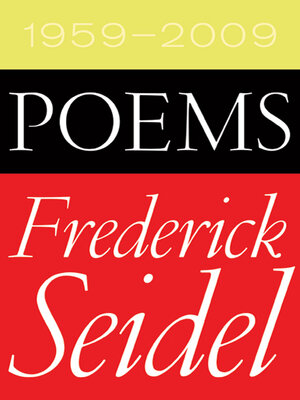 cover image of Poems 1959-2009